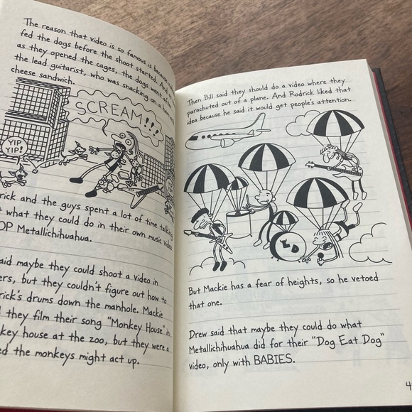 NWT Diary of Wimpy kid hardback. Diper Overload. Was a gift. New. - Picture 2 of 5